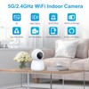 GBIUT Indoor Security Camera, 5G&2.4G Pet Camera/Baby Camera Monitor with