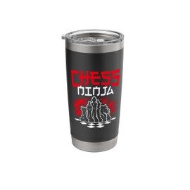 Chess NINJA Cool Chess Stainless Steel Insulated Tumbler