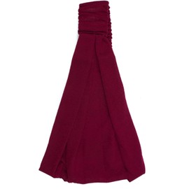 Mytoptrendz® Plain Soft Cotton Extra Wide Headband 3 in 1 Hairband Hair Wrap with Elastic Back Bandeau Hair wrap for Women Gym Workout Yoga Hair Accessories Plain Colour (Burgundy)