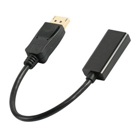 Green-state DisplayPort to HDMI Adapter, DP Display Port to HDMI Converter Male to Female Cord