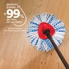 Vileda RinseClean Deep Clean Mop Head Replacement | 40% More