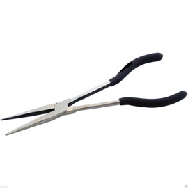 Mr. Gadget's Solutions® 11” (280mm) Straight Long Nose Pliers, Heavy Duty Extra Reach Tool