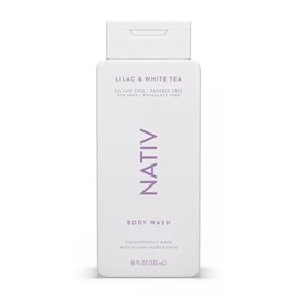 New Limited Edition Collection Body Wash By Native.e - (1) bottle 18 FL OZ (Lilac & White Tea)