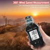 INFURIDER Digital Anemometer Handheld,Wind Speed Meter Gauge for Wind Velocity