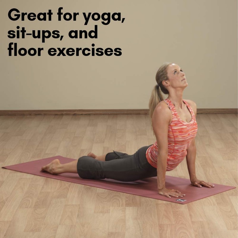 Body Solid Tools BSTYM5 5mm Red Yoga Mat