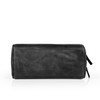 Londo Two Compartment Genuine Leather Travel Bag - Unisex (Black)