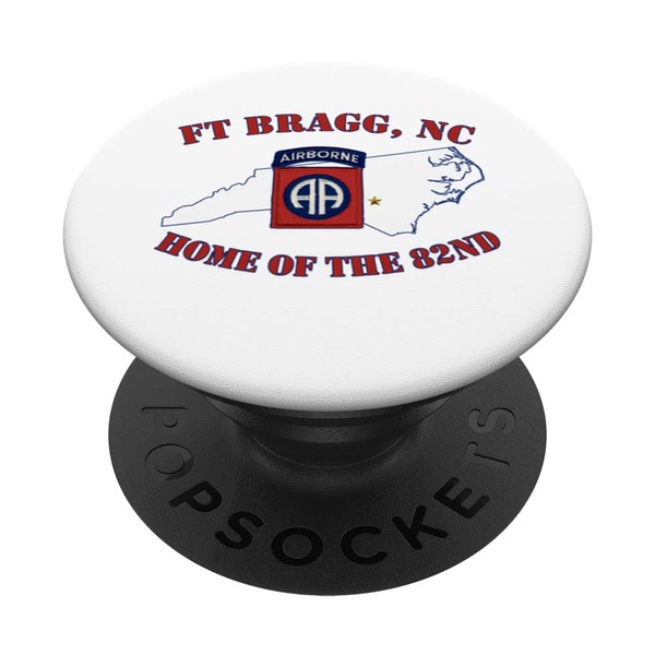 Militärstützpunkt Fort Bragg nach Fayetteville, NC PopSockets mit austauschbarem PopGrip