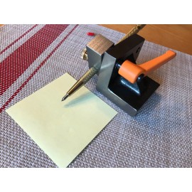 Knife Maker's Center Line Scribe, Angle Block Scribe, 2X72 Knife Grinder Scribe