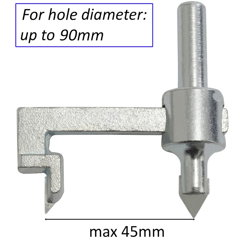 AERZETIX - C73059 - Circular Cutter Compass Adjustable up to
