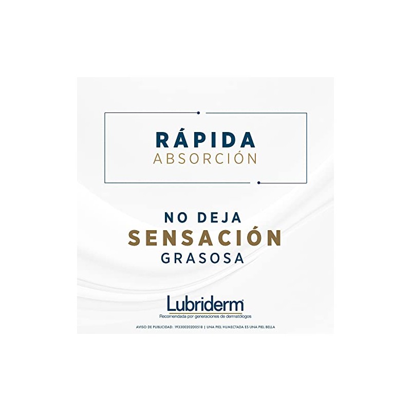 LUBRIDERM Crema Corporal Reparacion Intensiva 400 ml