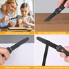 Zentara 2-Pack Cardboard Cutter – No Blade Replacement, Serrated Corrugated