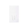 Vietri Papersoft Gold Monogram Guest Towels - W Pack/20-7.75" x