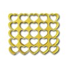 25x1” size heart shape multi cutter