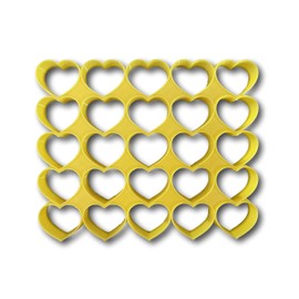 25x1” size heart shape multi cutter