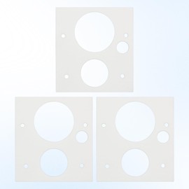 Koatukys PU-BPG 2405J Englander Pellet Stove Burn Pot Flange Gasket Compatible with Englander Pellet Stove 25-PDVC, 25-PAF, 25-PDV, 25-PDVP (3/Pack)