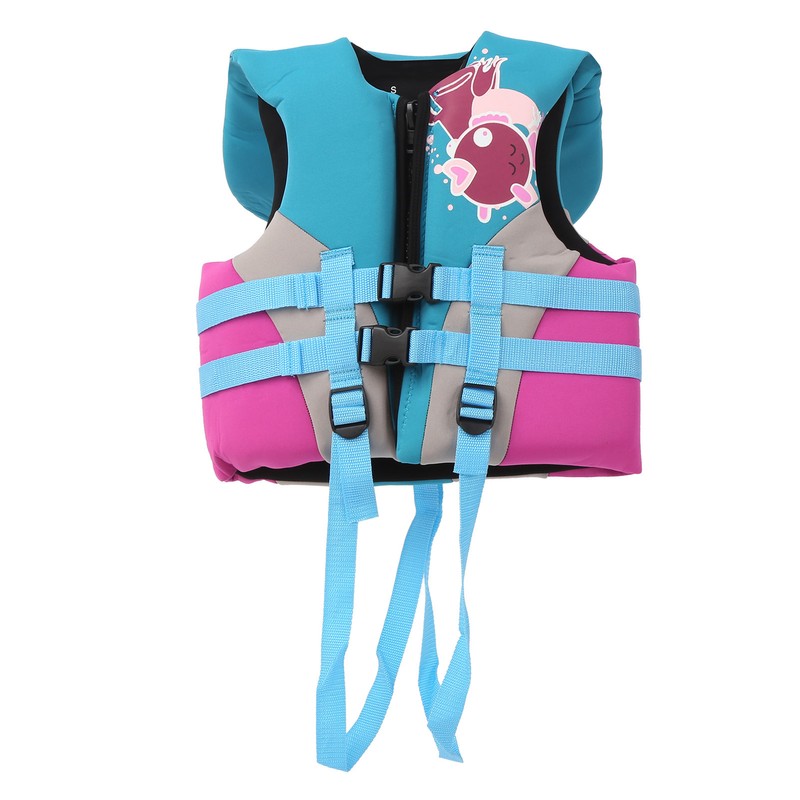 Children Swimming Life Jacket Buoyancy Adjustable Safety Vest Flotation Swimming