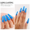 Imtiti Blue Gel Nail Polish, Bright Blue Nail Gel Polish