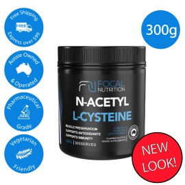 NUTRICIÓN FOCAL 100 % PURO NAC N-acetil L-cisteína 300G *grado farmacológico*
