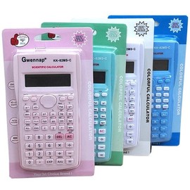 82MS Scientific Calculator for Students with Multi-Function Visual Display 153*81*18mm: Macaron 2ea