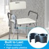 Aliseniors 2 Pack Shower Head Holder Attachment for Shower Chair,