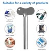 Joyan 3PCS Stainless Steel Toothpaste Tube Squeezers, Tube Key Squeezers,