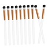 TOVINANNA 10pcs Makeup Brush Small Eyeshadow Brush Precision Eyeshadow Brush