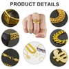 BSBUY Costume Set Rapper Hip Hop Accessories with Dollar Chain