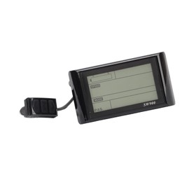 SUNGOOYUE SW900 LCD Meter, Waterproof 5 Pin Electric Bike Panel with Battery Display for Electric