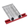 T Rule Stainless Steel Silver Scribing Ruler Woodworking Measuring Tool