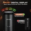 LEBURRY Burr Coffee Grinder - Portable Espresso Grinder with Stainless