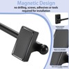 2 Pack Magnetic Curtain Rods for Metal Door 16 to