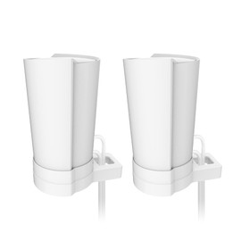 Bangcheer-Soporte de pared para TP-Link, Deco X90/X95/XE200 WiFi 6 Soporte de pared con organizador de cables, sistema WiFi de malla para el hogar, soporte resistente, soporte de pared TP-Link Router