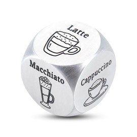 Enbloceclat Wedding Must Haves, Valentines Gifts for Him Her, Dice Game for Couples, Boyfriend Girlfriend, Husband Wife, White Plastic Hexahedron Dice