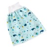 Hohopeti Potty Training Pants Washable Nappy Pants Folding Skirt Comfortable