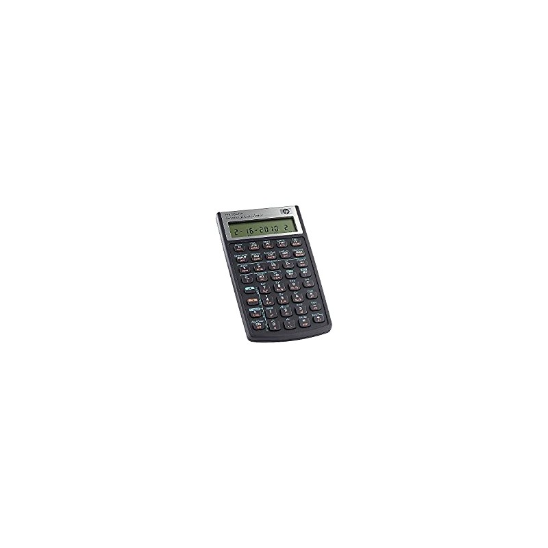 HP 2716570 10bII+ Financial Calculator, 12-Digit LCD