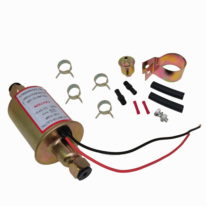 Universal 12V Electric Fuel Pump E8012S 5-9 PSI Gasoline and