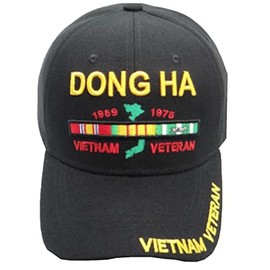 First Military Choice Dong Ha Vietnam Veteran Black Baseball Cap New