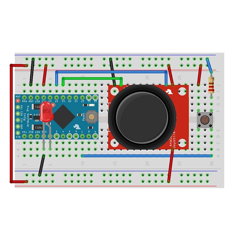 Hailege 5pcs Game Joystick Sensor Game Controller Sensor JoyStick Breakout