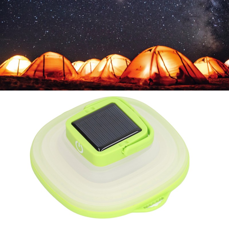 Collapsible Solar Light Adjustable 3 Gears USB Rechageable Multifunctional Collapsible