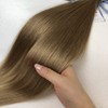 GOOFIT Nanoring Real Hair Extensions, 56 cm Nanoring Real Hair