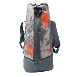 Neff Def Chill Tote Beverage Cooler - Color Grey Orange Camo Pattern - NEW!