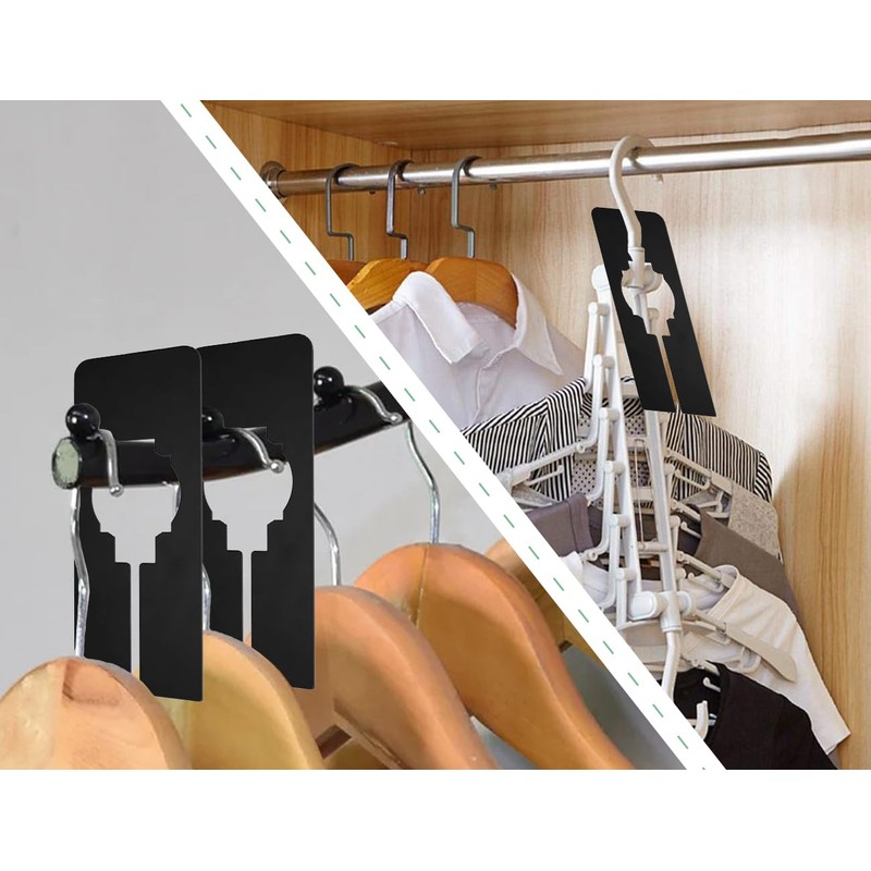 AOYEGIC Pack of 10 Size Dividers, Wardrobe Dividers, Wardrobe Shelf
