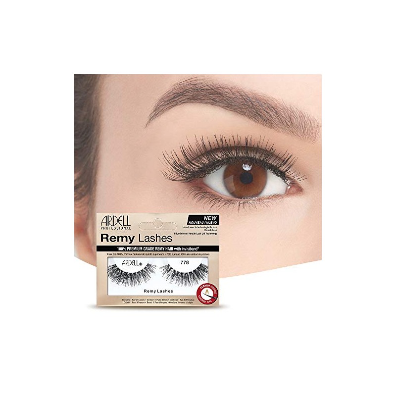 Ardell Remy lash 778, Premium Grade Remy Hair False Lashes