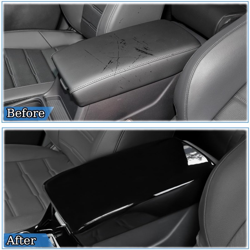 MUXEE Center Console Armrest Box Panel Cover for Honda CRV
