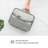 LEDON 7Pcs Packing Cubes for Travel Black, Luggage Suitcase Organizer,with