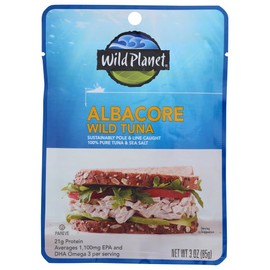 Wild Planet Albacore Tuna - Pouch Pack, 3 Ounce - 12 per case