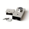 Zack Magnetic Soap Holder, Silver Metallic, 1.58" x 1.38" x
