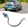 eMagTech Car Rear Number Plate Light Harness 2pin Compatible with