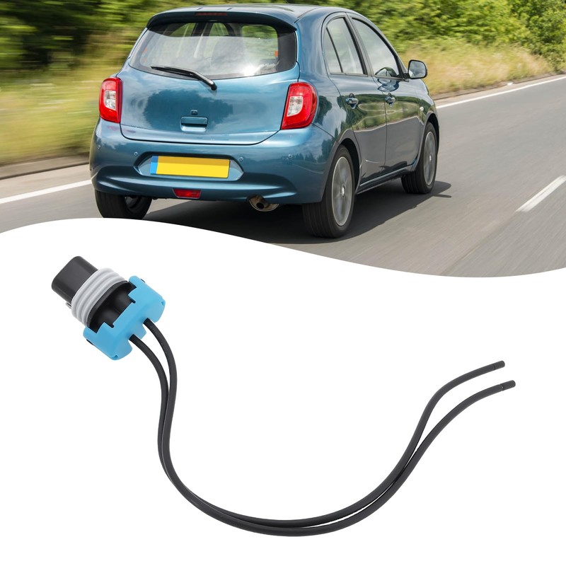 eMagTech Car Rear Number Plate Light Harness 2pin Compatible with