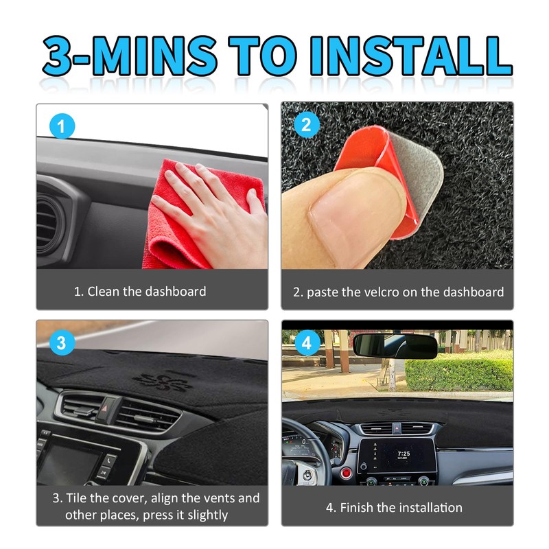 POSAID for Honda CRV Dash Cover 2022 2021 2020 2019
